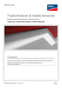 Trasformatore di media tensione - Requisiti importanti dei