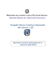 Progetto Borsa Continua Nazionale del Lavoro/SIL