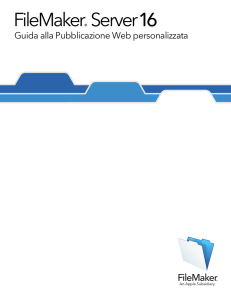 Guida alla Pubblicazione Web personalizzata di