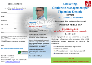 Marketing, Gestione e Management per l`Igienista Dentale