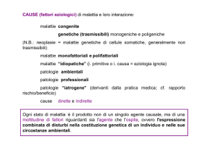 danno cellulare - Tecniche della Prevenzione nell`Ambiente e nei