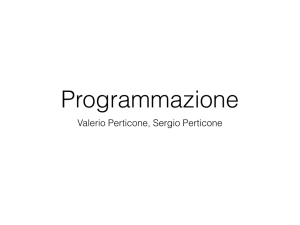 Slide Programmazione