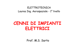 CENNI DI IMPIANTI ELETTRICI