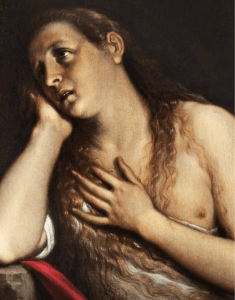 n° 17. Pietro Damini, Maddalena, olio su tela, cm. 102,4 x 79,6