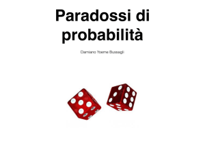 Paradossi di Probabilità