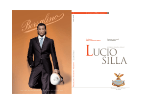 "Lucio Silla" Programma di sala