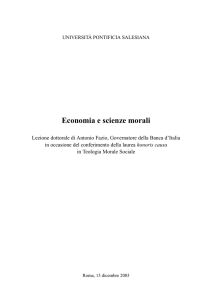 Economia e scienze morali