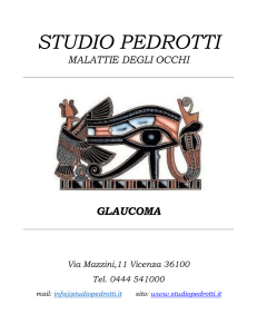 Glaucoma - Studio Pedrotti