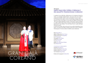 gran galà coreano - Festival Puccini