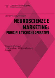 Neuroscienze e marketing