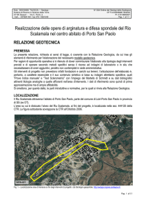 Tav. 9.0 - Relazione geotecnica