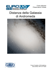 Distanza della Galassia di Andromeda
