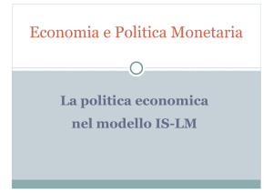 Economia e Politica Monetaria