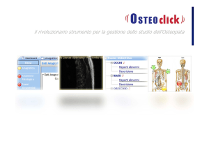 Documentazione - OSTEOCLICK Software per studi di OSTEOPATIA