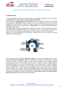 Presentazione Oracle RAC