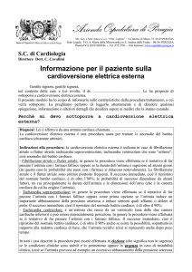 Cardioversione elettrica