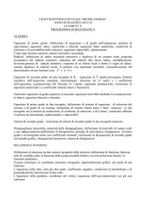 matematica_2013-2014.. - Liceo Scientifico Michelangelo