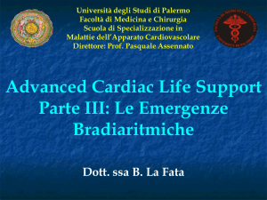 Advanced Cardiac Life Support Parte III: Le Emergenze