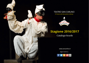 Stagione 2016/2017 - Teatro San Carlino