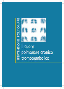 Il cuore polmonare cronico tromboembolico