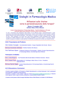 Dialoghi in Farmacologia Medica