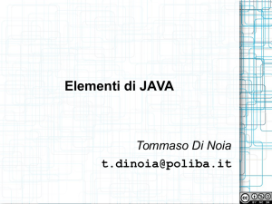 Introduzione Java