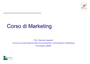 Corso di Marketing