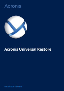 Acronis Universal Restore
