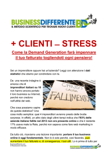 + clienti ̶ stress - Business Differente