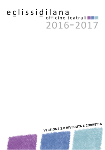 Tutti i nostri spettacoli e le nostre attività in PDF