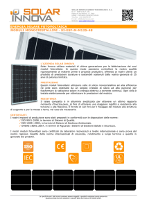 energia solare fotovoltaica moduli monocristallini - si-esf-m-m125-48