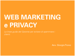 Web Marketing e privacy.key