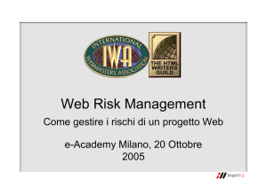 Web Risk Management