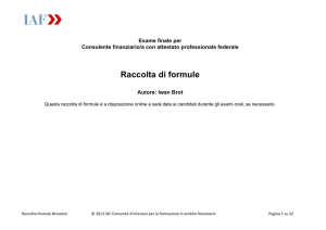 Raccolta di formule