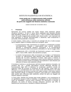 ISTITUTO NAZIONALE DI STATISTICA