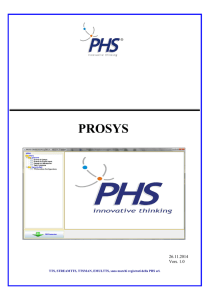 prosys - Phs srl