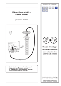 Kit ausiliario elettrico codice 073985