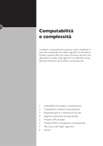 Computabilità e complessità