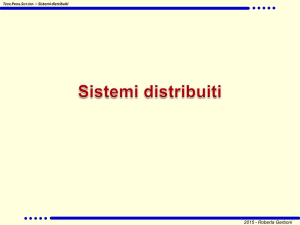 I sistemi distribuiti