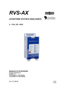 RVS-AX - Manuale