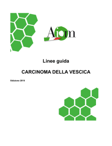 Linee guida CARCINOMA DELLA VESCICA