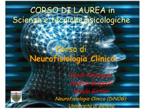 Διαφάνεια 1 - Benvenuti sul sito di Neurofisiologia Clinica