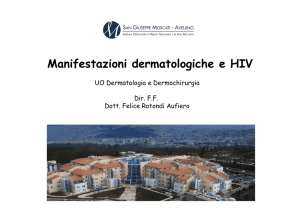 Manifestazioni dermatologiche e HIV