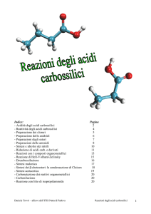 dispensa acidi carbossilici