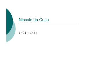 Niccolò da Cusa