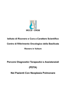 (PDTA) Nei Pazienti Con Neoplasia Polmonare