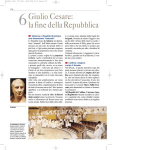 Giulio Cesare: la fine della Repubblica - IIS CESTARI