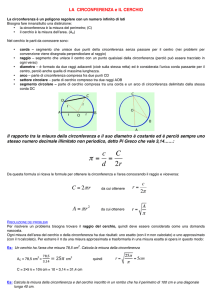 Cerchio e circonferenza