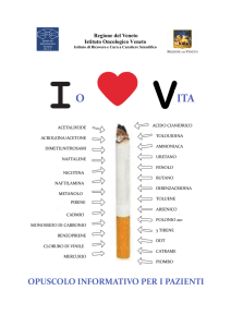 Opuscolo fumo - Istituto Oncologico Veneto