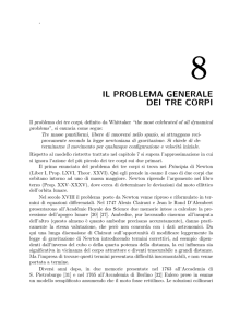 IL PROBLEMA GENERALE DEI TRE CORPI